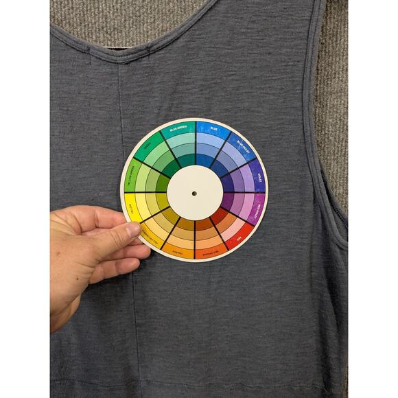 Cut Loose Dress Womens XL Maxi Tank Linen Blend Pullover Minimalist Lagenlook - Picture 3 of 10